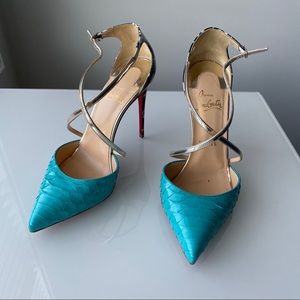 🚫SOLD🚫Christian Louboutin Python heels 37.5